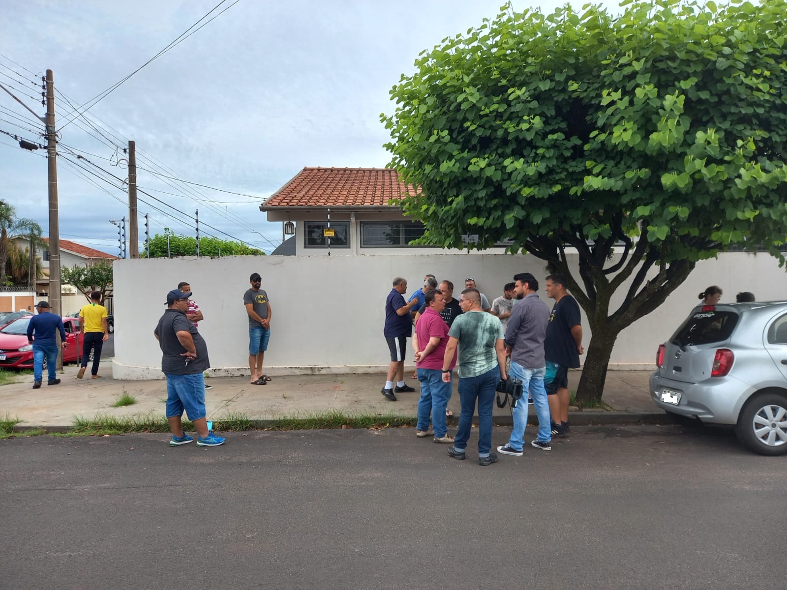 Protesto dos motoristas por aplicativo 